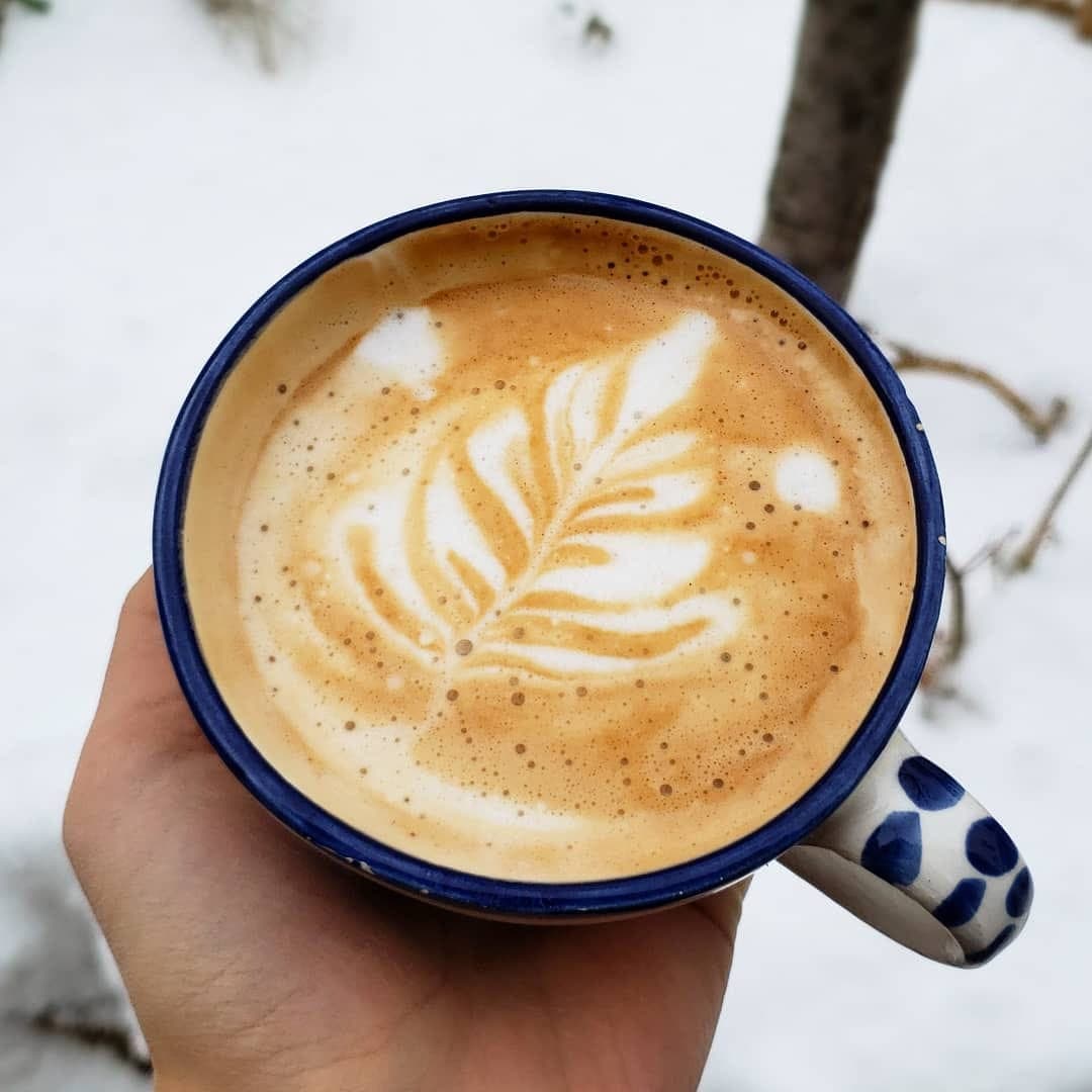 Latte réconfort en hiver